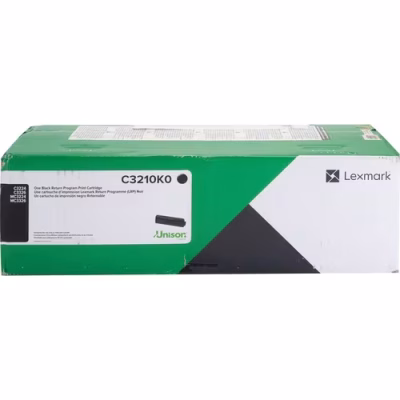 Lexmark C3210K0 toner cartridge Black
